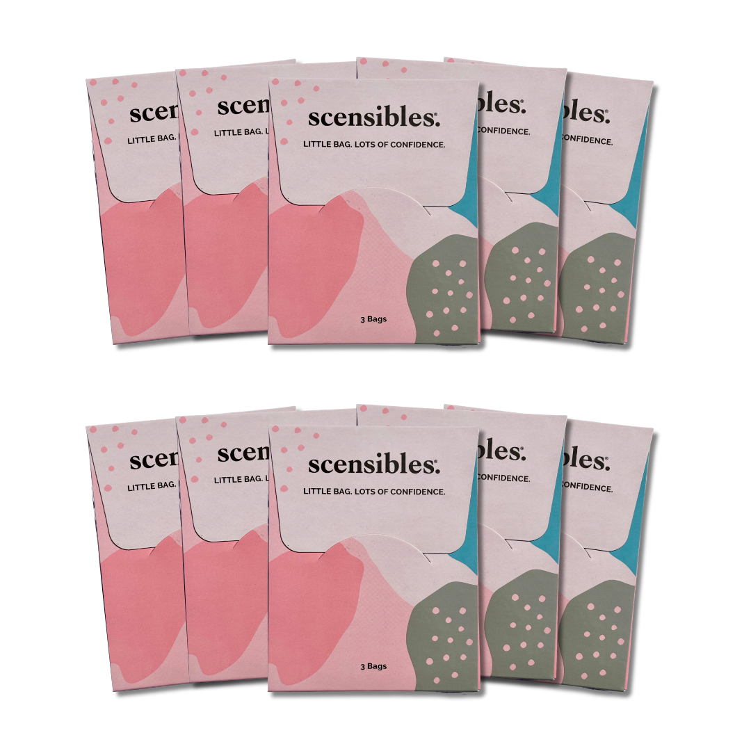 Scensibles® Personal Care Disposal Bags | 10 Travel Packs