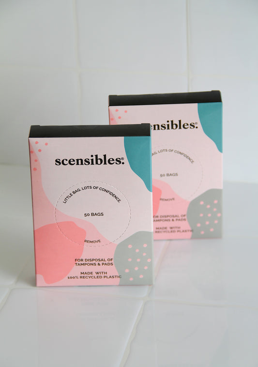 Scensibles® Personal Care Disposal Bags - 2 Boxes
