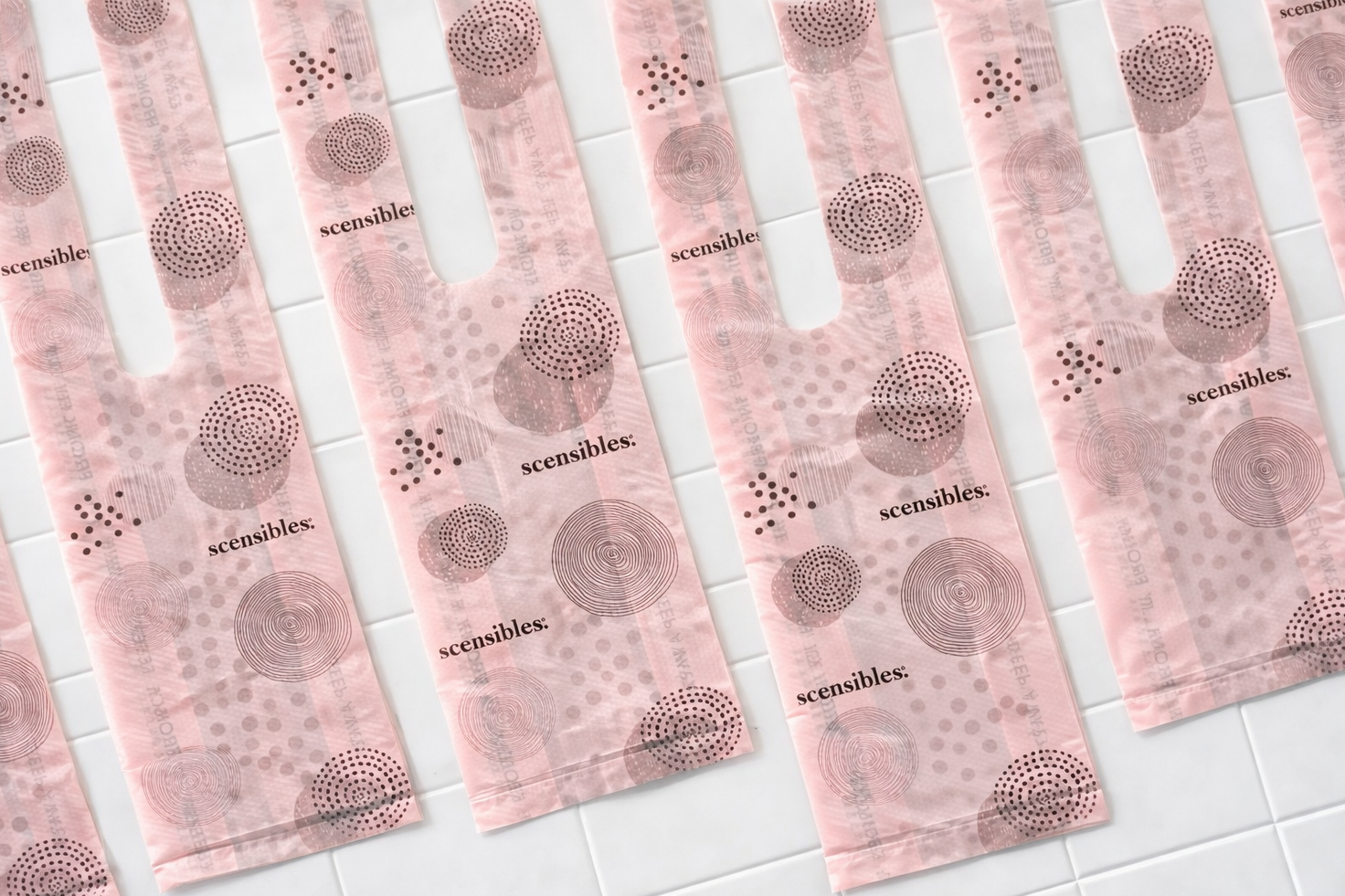 tampon disposal bags for bathroom
