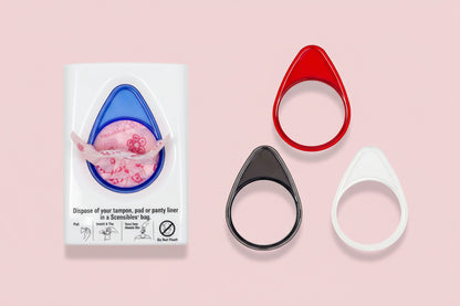 Scensibles® Locking Feminine Hygiene Disposal Bag Dispenser